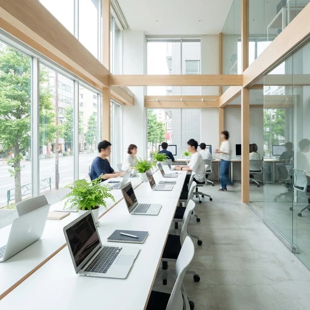 オフィス風景